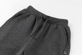 img 2 attached to 👖 Boys' Athletic Brushed Sweatpants for Space Venture Clothing