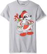 disney christmas graphic t shirt heather men's clothing logo