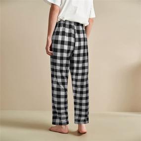 img 2 attached to 🐃 ILOVIT Buffalo Flannel Sleepwear with Convenient Pockets