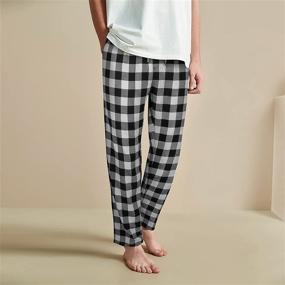 img 3 attached to 🐃 ILOVIT Buffalo Flannel Sleepwear with Convenient Pockets