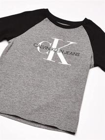 img 3 attached to Calvin Klein Sleeve FA21Split 16 Boys' Clothing and Tops, Tees & Shirts