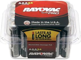 img 1 attached to Spectrum Brands RAYALAAA24F: Rayovac AAA 24 пакета без ртути щелочные батарейки.