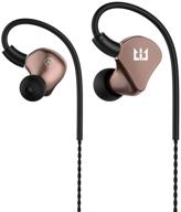 наушники hearphones с изоляцией для аудиофилов, съемные логотип