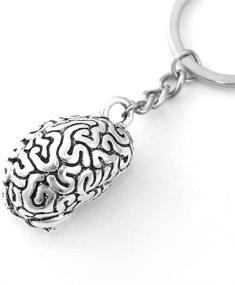 img 2 attached to 🧠 Enhance Your Brainpower with the BOKIE Brain Keychain Brainiac Medicine