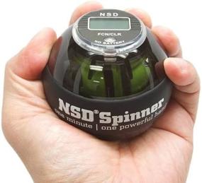 img 4 attached to 💪 Enhance Your Wrist & Forearm Strength with NSD Power AutoStart Spinner - The Ultimate Auto Start Gyroscopic Exerciser!