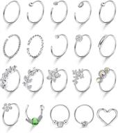 bodybonita stainless cartilage earrings piercing logo