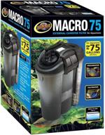 zoo med 78058 macro external canister filter for optimal filtration in 75 gallon tanks logo