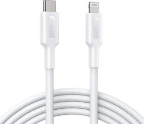 img 4 attached to 🔌 Apple MFi Certified USB C to Lightning Cable 10ft/3m - Fast Charging Support, Power Delivery, Long Charging Cable for iPhone 12/11/11 Pro Max/XS Max/XS/XR/X/8/8 Plus - iPhone 12 Charger