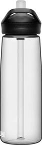 img 3 attached to 💧 BPA Free Water Bottle, 25 oz, Clear, .75L by CamelBak eddy+
