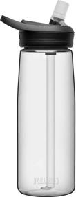 img 2 attached to 💧 BPA Free Water Bottle, 25 oz, Clear, .75L by CamelBak eddy+