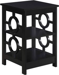 img 3 attached to 🔲 Convenience Concepts Ring End Table: Stylish and Functional in Black