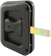 🚪 sliding screen door latch and pull set - prime-line a 187, black, hat section - including screws logo