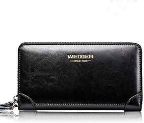 img 3 attached to 📱 Premium Leather Cellphone Business Holster: A Must-Have Accessory for Boyfriend Men in Wallets, Card Cases & Money Organizers