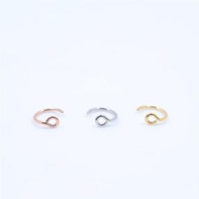 img 3 attached to 🎃 Halloween Surgical Piercing Jewelry for Women - FANSING Women's Jewelry