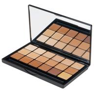 💄 graftobian hd glamour creme foundation warm super palette - 18 high definition warm undertone cream shades for flawless makeup logo