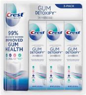 🦷 crest gum detoxify advanced toothpaste, 5.2 oz. (pack of 3) - improved seo-friendly product name logo