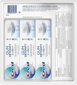 img 2 attached to 🦷 Crest Gum Detoxify Advanced Toothpaste, 5.2 Oz. (Pack of 3) - Improved SEO-friendly Product Name