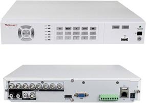 img 4 attached to 📷 iSmart 8CH HD Full 960H DVR с H.264 белой системой камер видеонаблюдения для дома, D5608WH - Без жесткого диска, несовместим с камерами AHD/TVI/CVI
