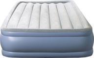 🛏️ full beautyrest hi-loft inflatable mattress: premium raised-profile air bed with external pump logo