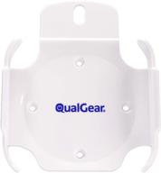 📺 qualgear qg-am-017-w apple tv/airport express base station mount (2nd &amp; 3rd gen), white logo