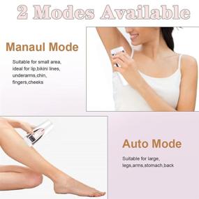 img 1 attached to Keuiogo IPL Hair Removal 999,999 Flashes: Painlessly Remove Hair at Home with this Permanent Laser Hair Removal Device for Armpits, Legs, Arms, Face, and Bikini Line - Perfect for Travel!