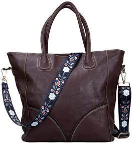 img 2 attached to Crossbody Replacement Adjustable Multicolor Handbag Women's Handbags & Wallets