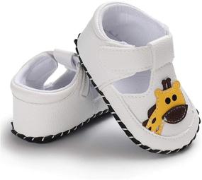 img 1 attached to 👞 Cartoon Slipper Moccasins for Toddler Boys - BENHERO Shoes