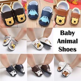 img 3 attached to 👞 Cartoon Slipper Moccasins for Toddler Boys - BENHERO Shoes