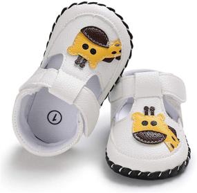 img 2 attached to 👞 Cartoon Slipper Moccasins for Toddler Boys - BENHERO Shoes