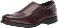 👞 men's leather rockport lead pack slip-on shoes logo