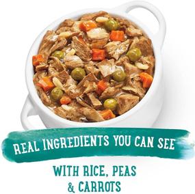 img 2 attached to 🍲 Purina Beneful Lamb & Rice Stew Prepared Meals - Pack of 8, 10 oz. Tubs