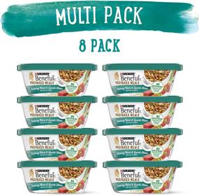 img 3 attached to 🍲 Purina Beneful Lamb & Rice Stew Prepared Meals - Pack of 8, 10 oz. Tubs