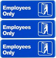 employees only sign informative plastic retail store fixtures & equipment logo