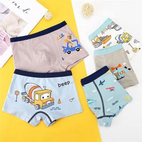 img 2 attached to 🦖 BOOPH Underwear Dinosaur Toddler: Vibrant Multicolored Boys' Clothing for Comfortable Underwear