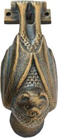 img 3 attached to 🦇 Enhance Your Entryway with the Elegant Design Toscano SP2855 Vampire Bat Cast Iron Door Knocker in Bronze