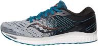 мужские беговые кроссовки saucony s20543-25 freedom в стиле атлетики. логотип