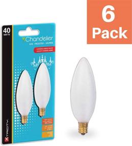 img 3 attached to 💡 Energy-Efficient 40W B10 Frosted Chandelier Incandescent Light Bulb