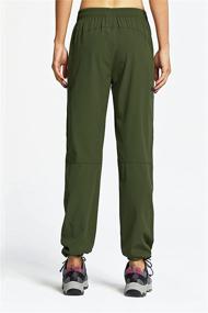 img 3 attached to 👖 Libin Women's Cargo Hiking Pants: Lightweight, Quick Dry Capris for Outdoor Activities with Zipper Pockets