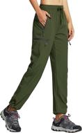 👖 libin women's cargo hiking pants: lightweight, quick dry capris for outdoor activities with zipper pockets логотип