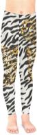 🐶 pattycandy toddler girls stretchy tights: lion jungle animals, dogs, pug, space pets - long unisex leggings for 2-13yrs logo