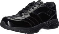 patent leather men's shoes: 3n2 reaction referee logo