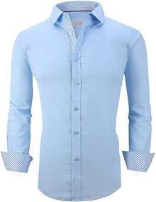 img 4 attached to Stay Sharp with Joey CV Sleeve Shirts Regular: The Ultimate Style Essential!