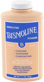 img 1 attached to 💊 Bismoline Medicated Powder 7.25oz - Bulk Pack of 4 for Ultimate Savings