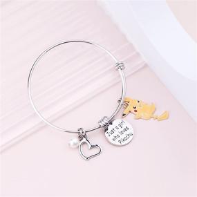 img 1 attached to Adorable Bracelet Donkey Hippos Eeyore Daisy Hello Kitty Spongebob Cartoon Charm Bracelet: A Girl's Dream Accessory!