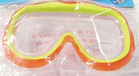 img 3 attached to Защитные очки для плавания Splash N, оранжево-желтые