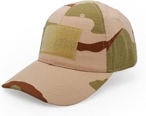 img 4 attached to 🧢 Optimized for SEO: UltraKey Tactical Operator Cap, Army Hat for Outdoor Hunting with Camouflage Design - Baseball Cap