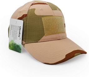 img 3 attached to 🧢 Optimized for SEO: UltraKey Tactical Operator Cap, Army Hat for Outdoor Hunting with Camouflage Design - Baseball Cap