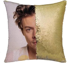 img 2 attached to Tiaronics Sequin Pillowcase Styles Decorative