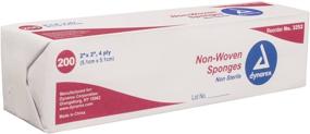 img 1 attached to 🩹 Non-Woven Sponge N/S 4Ply - 2x2-200/Box - 2 Pack: Efficient and Versatile Medical Supplies for Optimum Wound Care