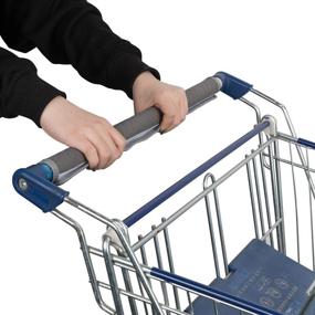 img 4 attached to 🛒 Hygienic Grocery Shopping Cart Handle Cover - Universally Fit, Extra Padded Protector, Sweat Absorbent & Machine Washable